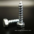 Din 571 Hex Socket Wood Screws galvanized carbon